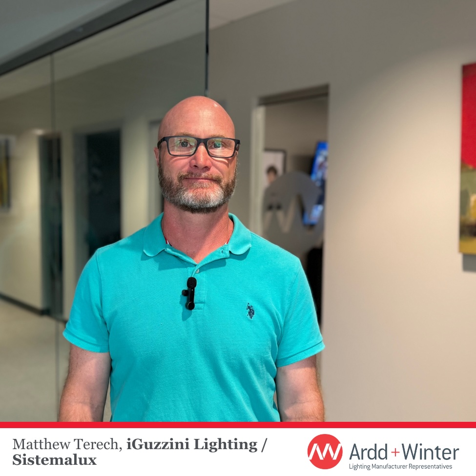 Matthew Terech at iGuzzini